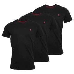 Outlet MCS Herre Ohio 3-pak T-shirts Tapshoe/​Tapshoe/​Tapshoe Sort