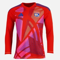 Outlet adidas Herre OL Olympique Lyon 24/​25 Målmands Trøje Langærmet Rød