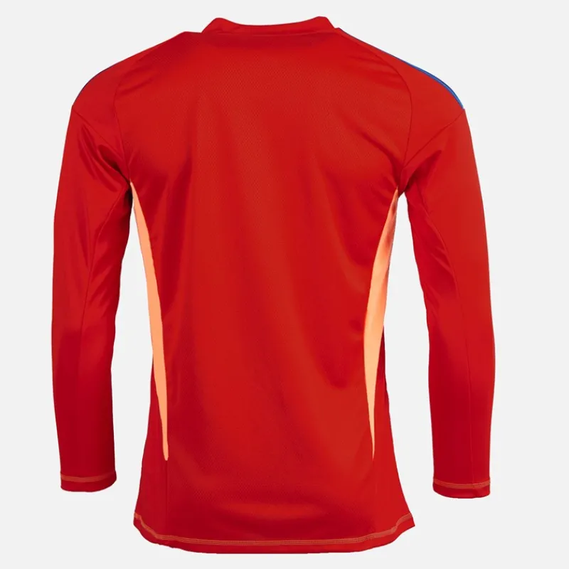 Outlet adidas Herre OL Olympique Lyon 24/25 Målmands Trøje Langærmet Rød