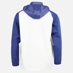 Sale adidas Herre OL Olympique Lyon All Weather Jakke White Tint/​Midnight Indigo/​Bright Red