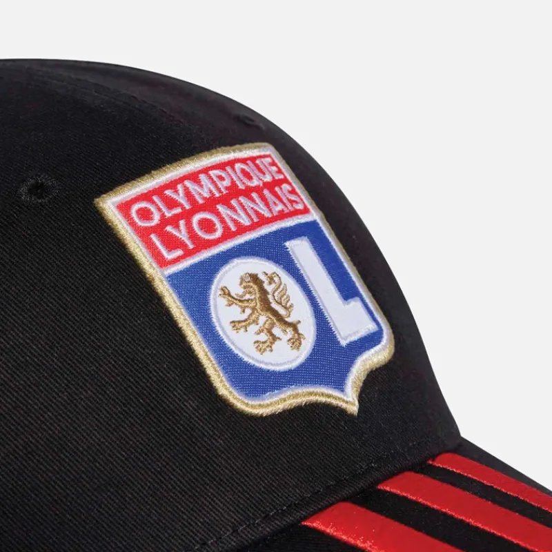 Discount adidas Herre OL Olympique Lyon ude BB Kasket Sort