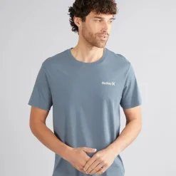 Online Hurley Herre O&O Grafik T-shirt Blå/​Brun Blå