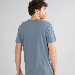 Online Hurley Herre O&O Grafik T-shirt Blå/​Brun Blå