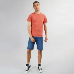 Clearance Levi's Herre Original HM T-Shirt Sundown Rød