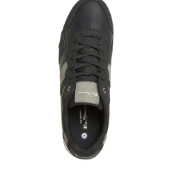 Clearance Ben Sherman Herre Owen Retro Sneakers Sort/​Grå