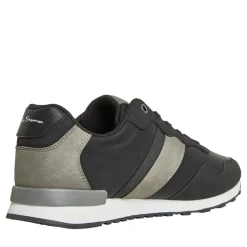 Clearance Ben Sherman Herre Owen Retro Sneakers Sort/​Grå