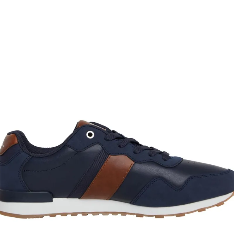 Online Ben Sherman Herre Owen Retro Træningssko Blå/Tan Marineblå