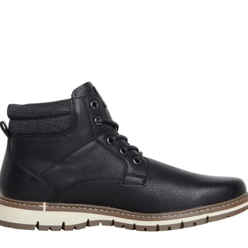 New Deakins Herre Oxford Støvler Sort
