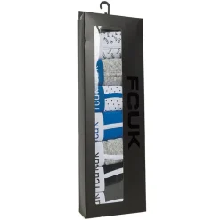 Sale French Connection Herre 7-pak Underbukser FCUK10 Sort/​Sort/​Lysegrå Melange/​Prince/​Hvid Prince Prik/​Lysegrå Melange/​Hvid Sort FCUK