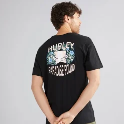 Clearance Hurley Herre Paradise Found Grafik T-Shirt Sort