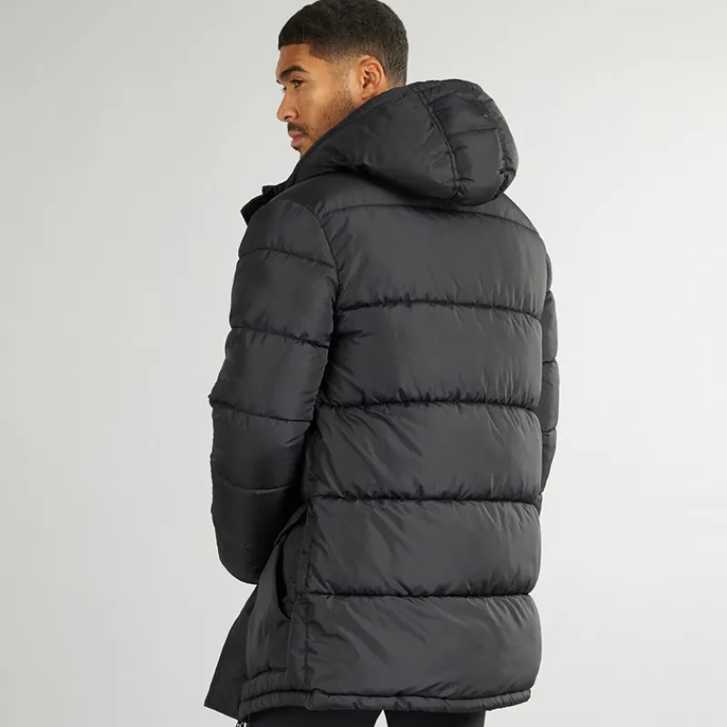 Discount French Connection Herre Parka Row Jakke Sort