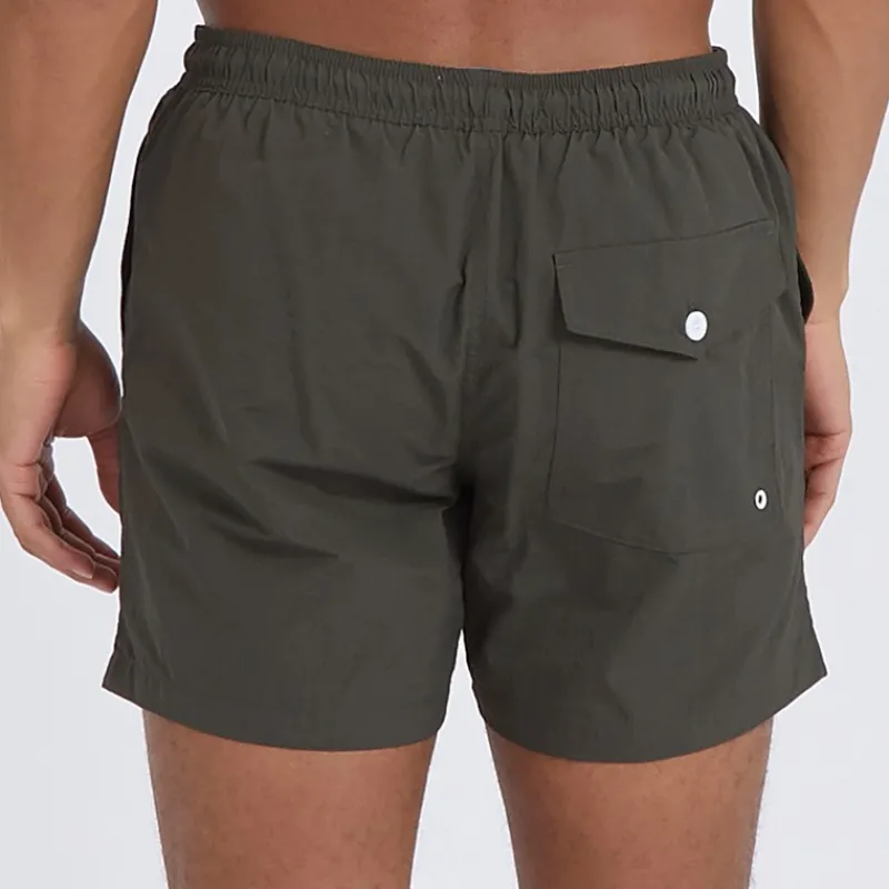Hot Brave Soul Herre Pier Badebukser Khaki kakigrøn