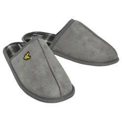New Lyle And Scott Vintage Herre Pippin Mule-Tøfler Frost Grå Grå