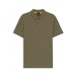 BOSS Herre Polo T-shirt Open Green