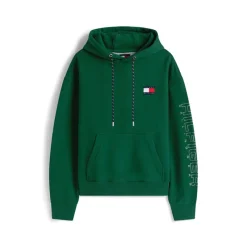 Discount Tommy Hilfiger Herre Pullover Hættetrøje Ornamental Grøn