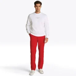 Discount Tommy Hilfiger Herre Pullover Sweatshirt Hvid