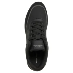 Hot French Connection Herre PU/Suede Sneakers Sort
