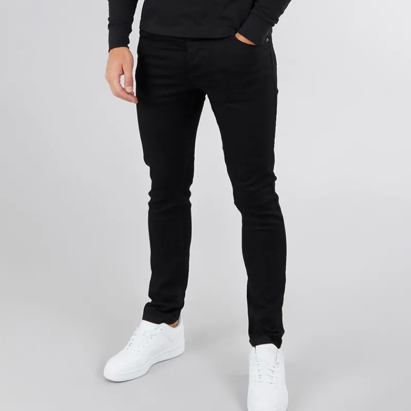 Clearance Bench Herre Ralemo Skinny Jeans Jet Sort