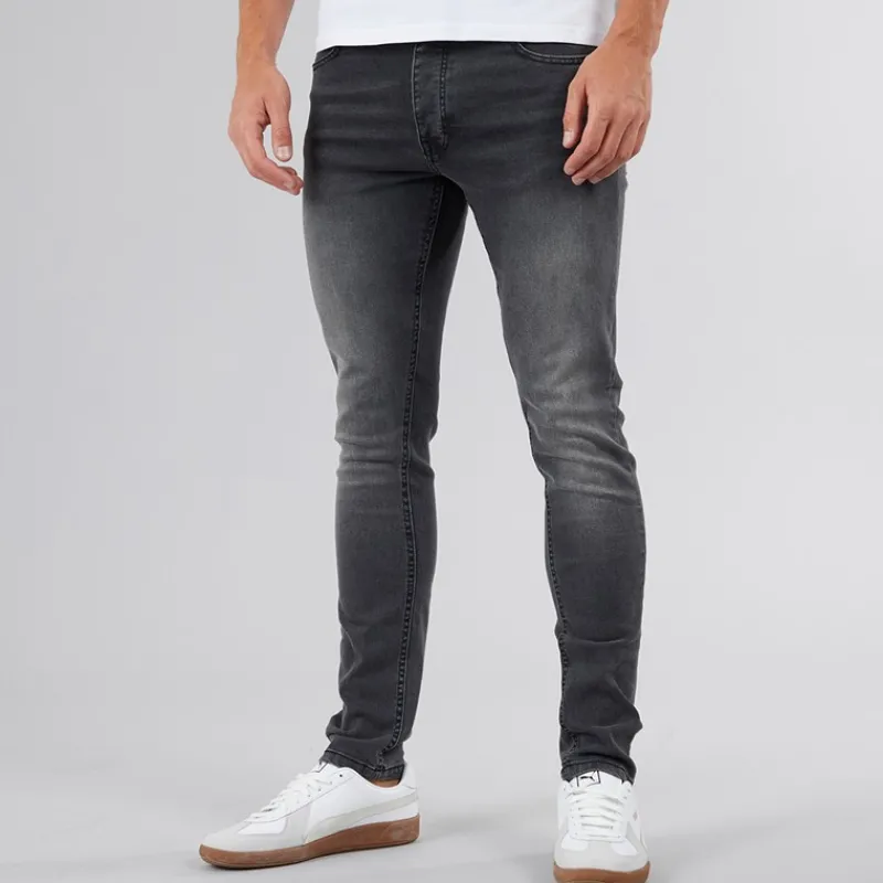 Outlet Bench Herre Ralemo Skinny Jeans Grå Grå