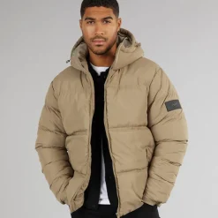 Avant Garde Herre Rawlins Puffer Jakke Mink Lysebrun