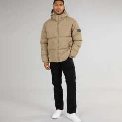 Avant Garde Herre Rawlins Puffer Jakke Mink Lysebrun