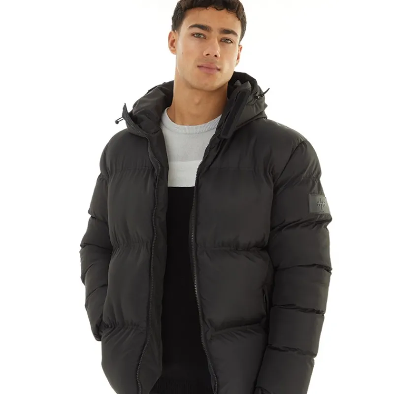 Clearance Avant Garde Herre Rawlins Puffer Jakke Sort