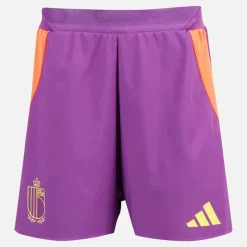 Sale adidas Herre RBFA Belgien 24/25 Autentiske udebane shorts Glory Purple