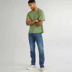 Levi's Herre Rød Tab Vintage T-shirt Garment Dye Vineyard Grøn