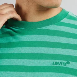 Outlet Levi's Herre Red Tab Vintage T-Shirt Bardo Stripe Shady Glade