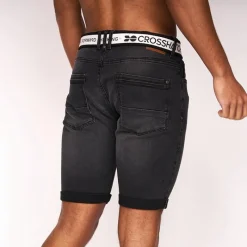 New Crosshatch Herre Reesr Denimshorts Sort