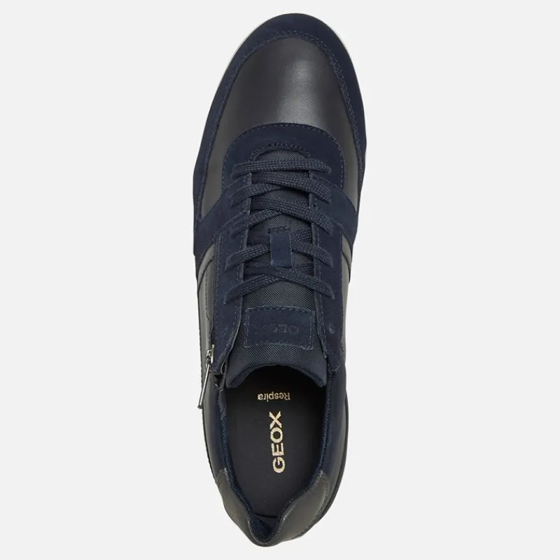 Best GEOX Herre Renan Sneakers Blå Marineblå