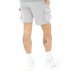 New Closure London Herre Ripstop Utility Tech Shorts Isgrå Grå