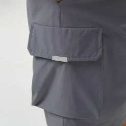 New Closure London Herre Ripstop Utility Tech Shorts Antracit Grå