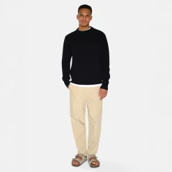Clearance Minimum Herre Rob Jumper 999 Black Sort
