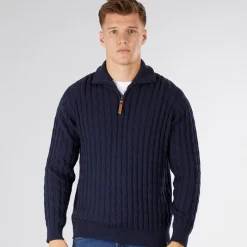 Online Indicode Herre Rufus Jumper Mørk Navy Mørk marineblå