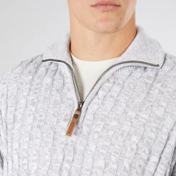 Sale Indicode Herre Rufus Jumper Off White Off-white