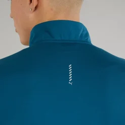 Discount Puma Herre Run Favorit 1/​4 Zip Løbe T-shirt Ocean Tropic Blå