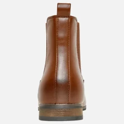 Discount French Connection Herre s PU Chelsea Støvler Tan