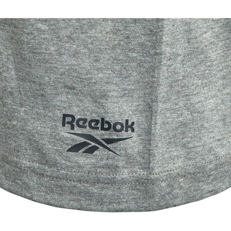Sale Reebok Herre Santo T-Shirts 3-pak Sort/Grå Melange/Hvid Flerfarvet
