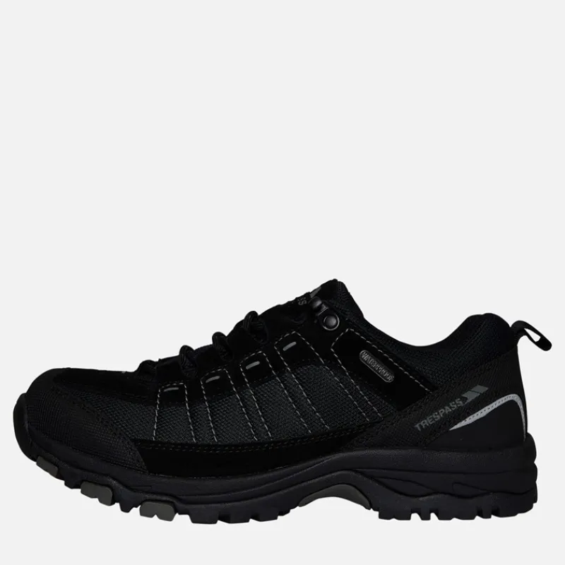 Sale Trespass Herre Scarp Waterproof Vandrestøvler Sort