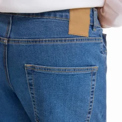 Sale Solid Herre Sdryder Denim Jeans Middle Blue Denim Mellemblå