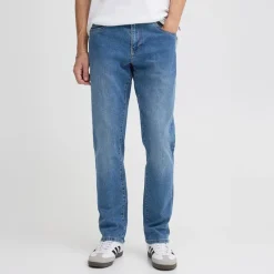 Sale Solid Herre Sdryder Denim Jeans Middle Vintage Blue Denim Mellemblå
