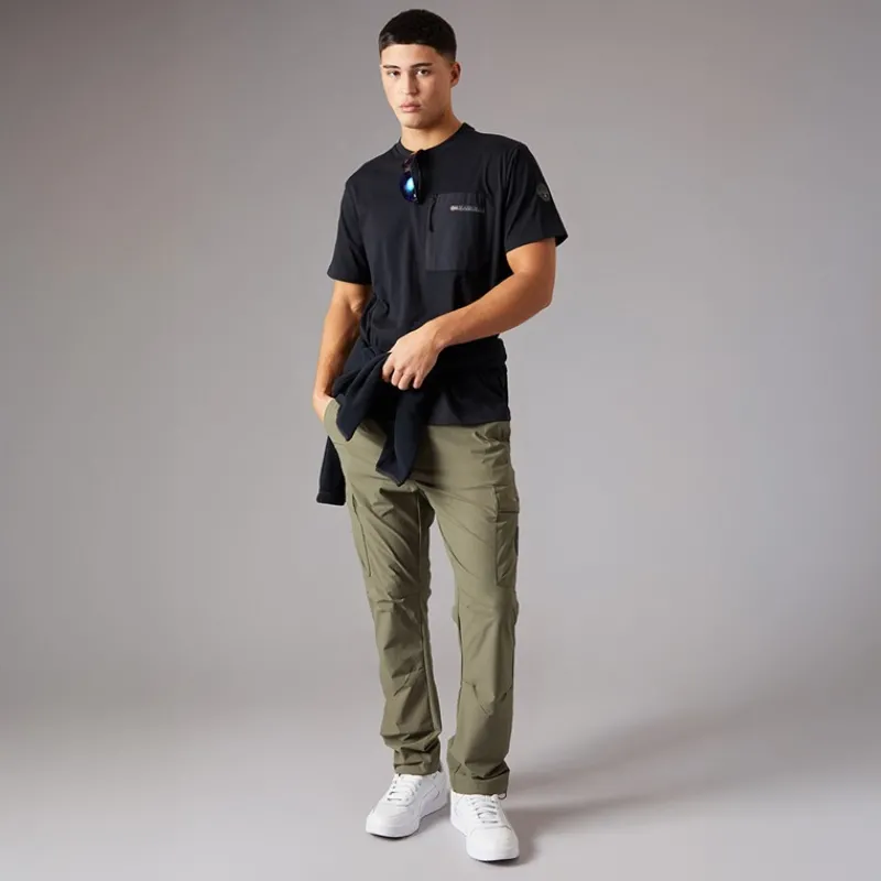 Outlet Napapijri Herre Selk Lomme T-shirt Sort