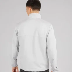 Outlet Napapijri Herre Sesano 1/​2 Zip Top Light Grey Solid