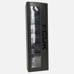Best French Connection Herre Seven Pack FCUK Boksershorts FCUK 55 Sort /​ Sort /​ Sort /​ Sort /​ Sort /​ Sort /​ Sort