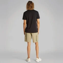 Calvin Klein Jeans Herre Shadow Logo T Shirt CK Sort