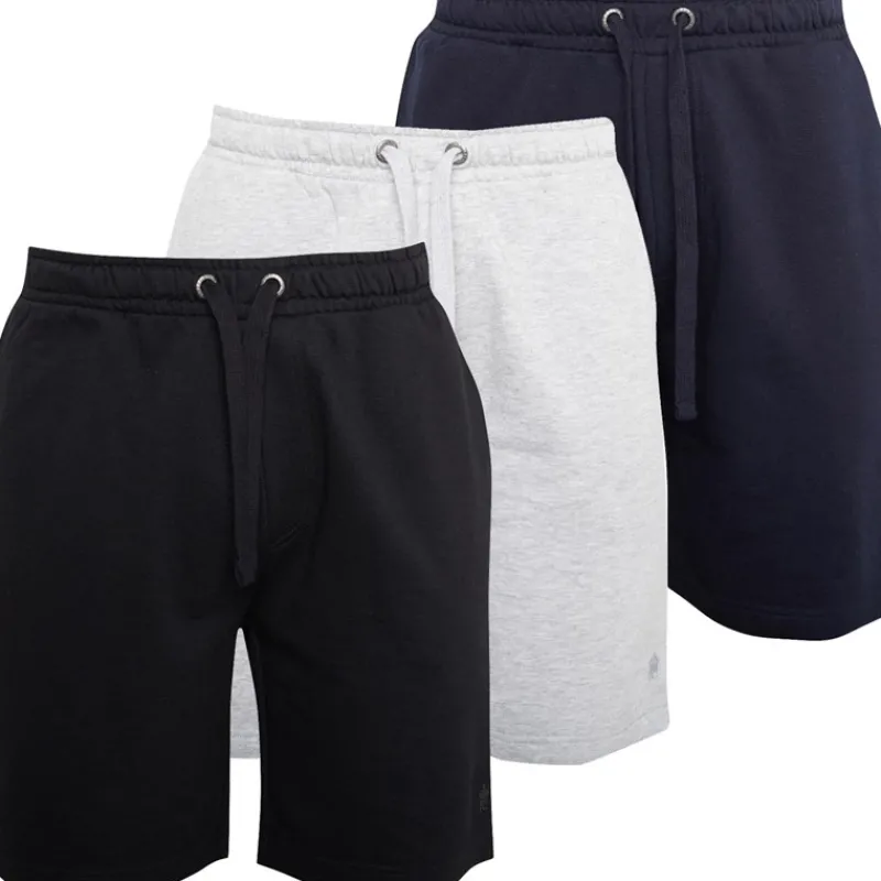 Clearance French Connection Herre Shorts af jerseystof Flerfarvet
