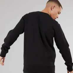 Clearance Ellesse Herre Sikanni Sweatshirt Sort