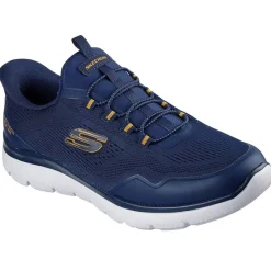 Best SKECHERS SPORT Herre Skechers Summits Slip In Sneakers Navy Marineblå