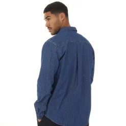 Outlet MCS Herre Skjorte med Knapper Denim